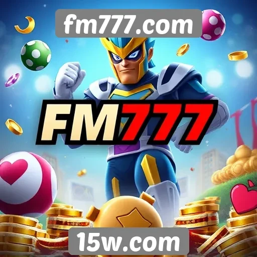 Variedade de jogos disponíveis no fm777.com
